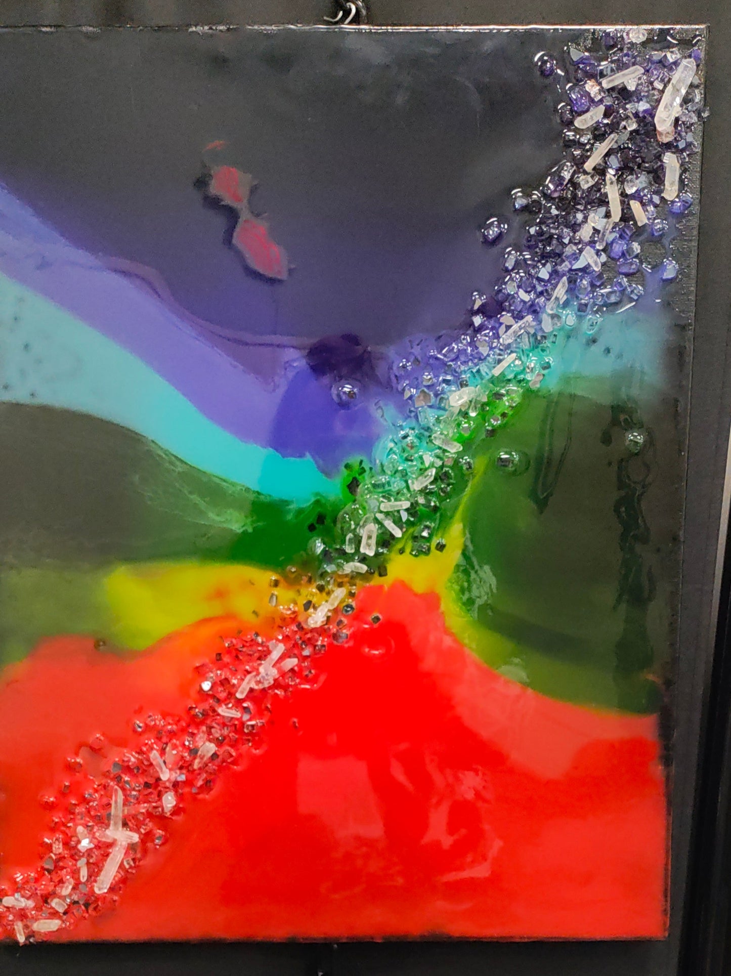 "Energized Awakening" - Original Healing Art on 18x24 Canvas