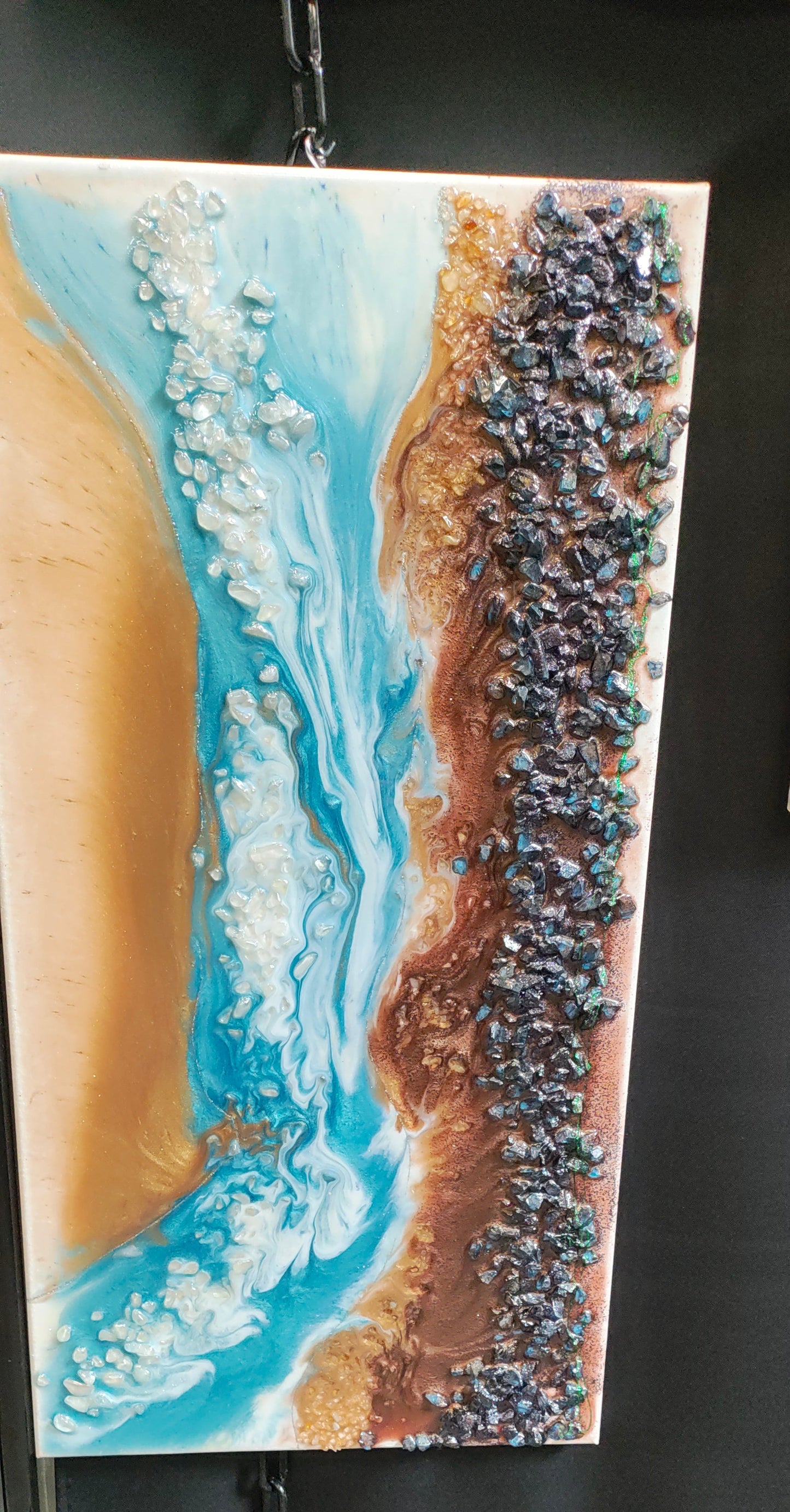 "Coastal Currents" An Energizing Journey Through Nature's Healing Elements original Energy Art