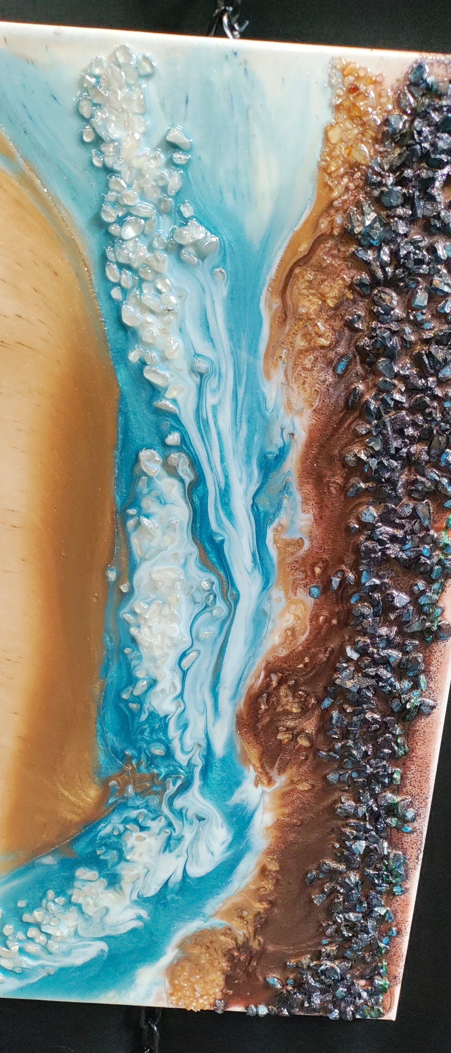 "Coastal Currents" An Energizing Journey Through Nature's Healing Elements original Energy Art