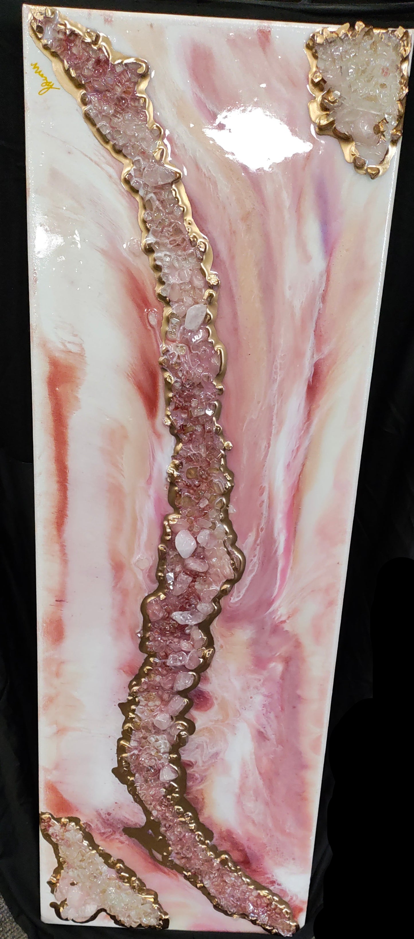 Healing Radiance" – Original Artwork by Mazy