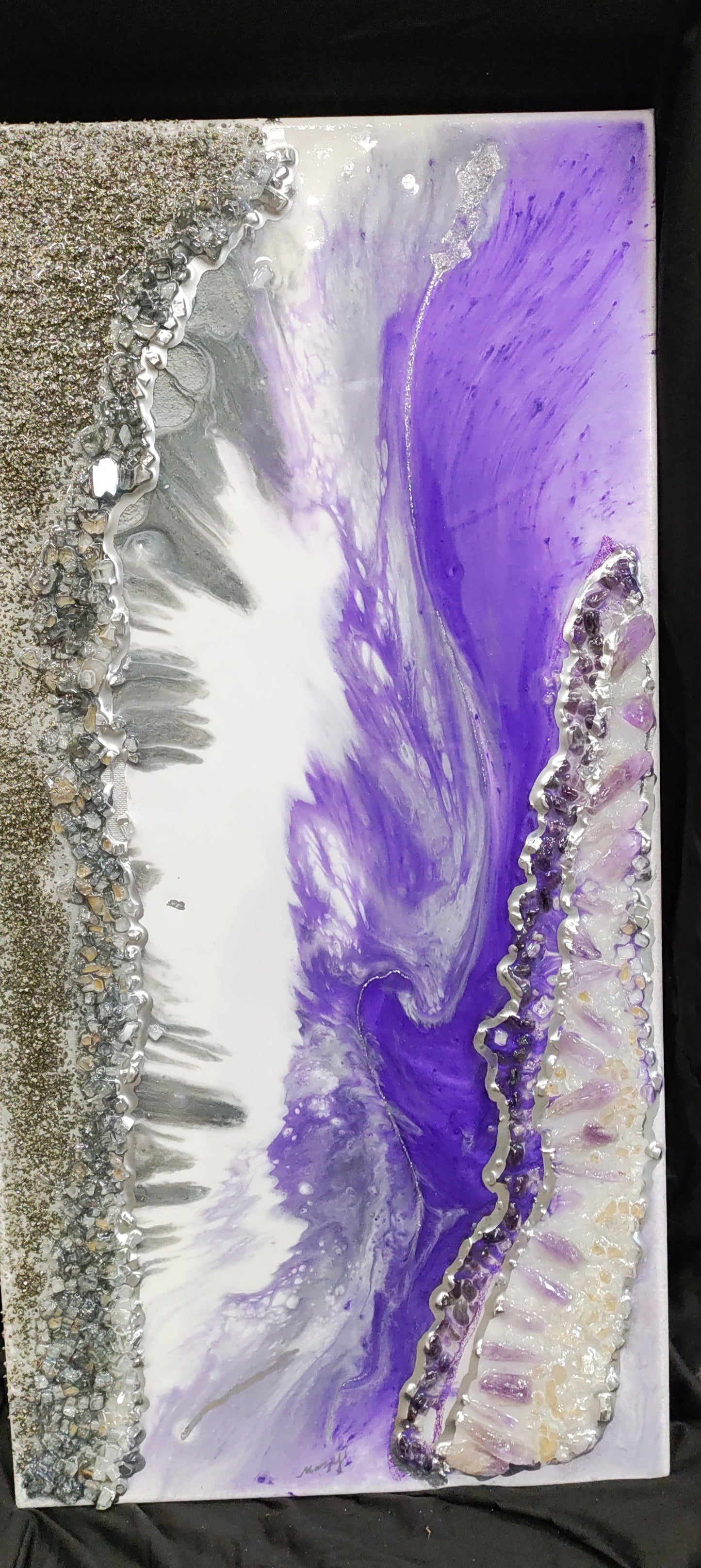 "Crystal Vail " Original Energy art by Mazy
