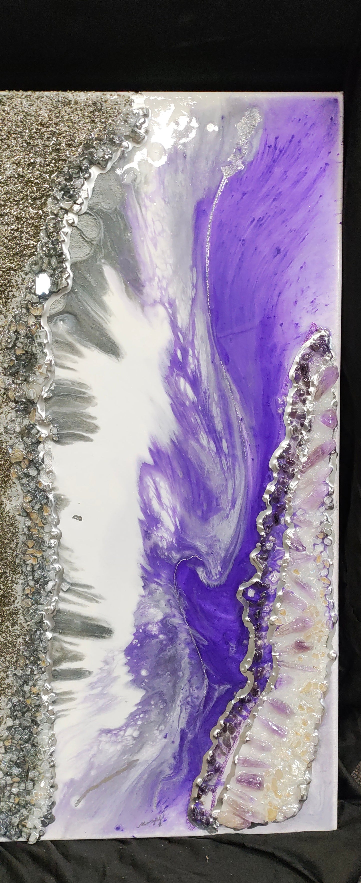 "Crystal Vail " Original Energy art by Mazy