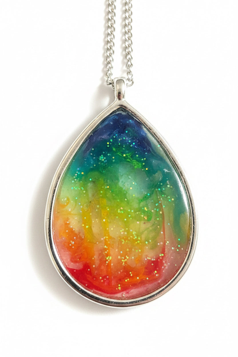 Chakra Bloom

One-of-a-Kind Stainless Steel Jewelry Set by Energy Art by Mazy