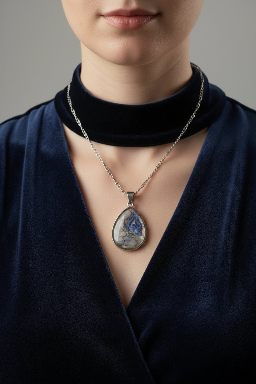 Celestial Guardian
One-of-a-Kind Moonstone Energy Pendant
Handcrafted by Energy Art by Mazy