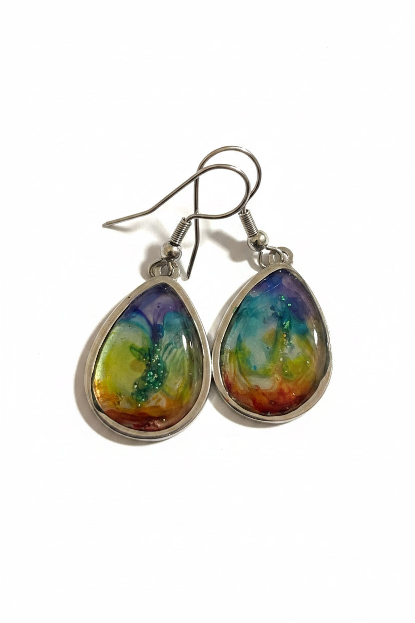 Chakra Bloom

One-of-a-Kind Stainless Steel Jewelry Set by Energy Art by Mazy