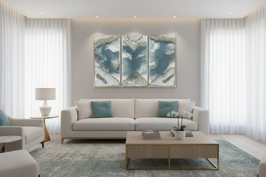 "Awakening Through Crystal Energy" – A Triptych Exploration of Healing and Vibrancy