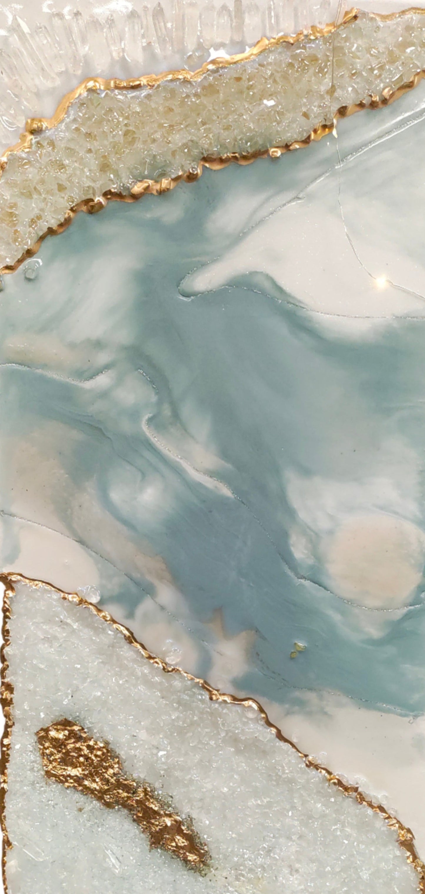 "Awakening Through Crystal Energy" – A Triptych Exploration of Healing and Vibrancy