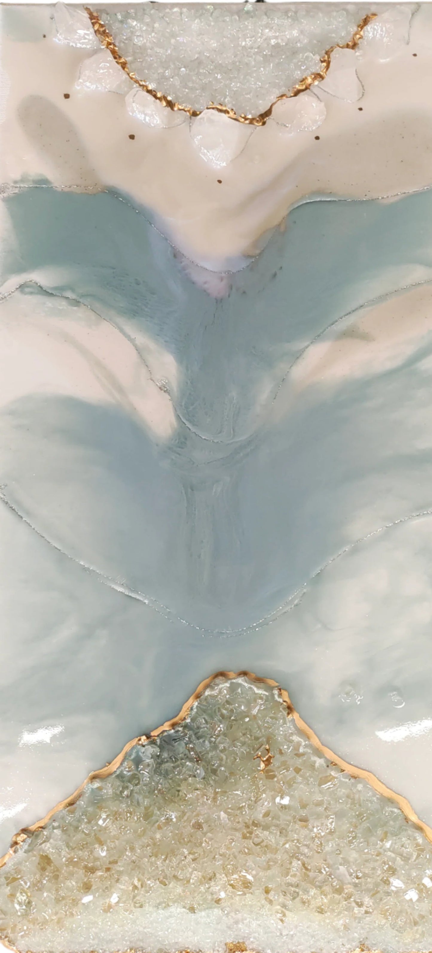 "Awakening Through Crystal Energy" – A Triptych Exploration of Healing and Vibrancy